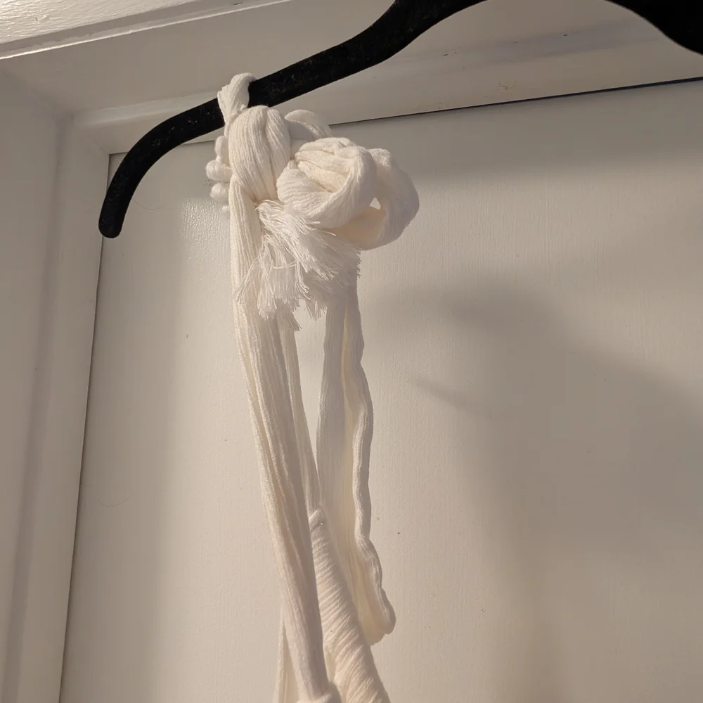 Free People Cream Gauze Tiered Maxi Dress